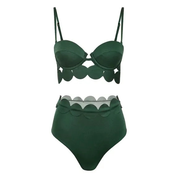 ADRIANA® One Piece Swimsuit and Skirt
