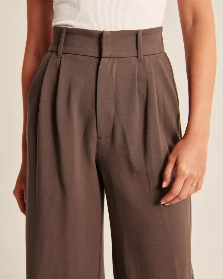 Sophia™ - Tailored Wide-Leg Pants