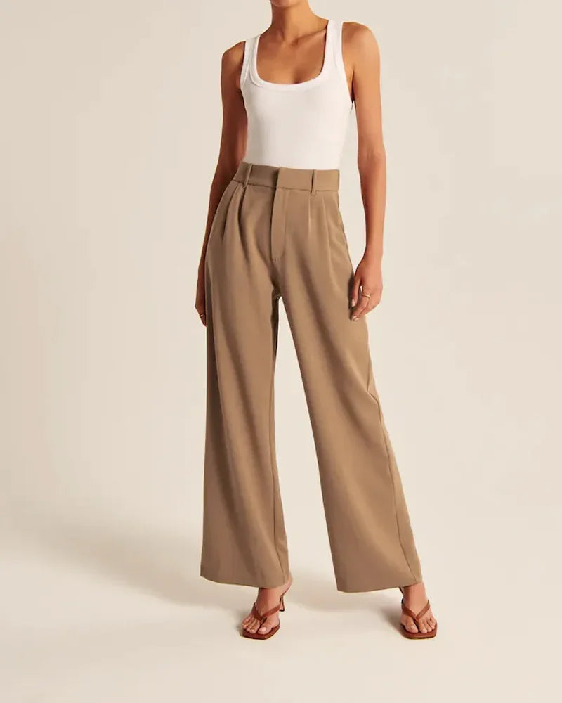 Sophia™ - Tailored Wide-Leg Pants