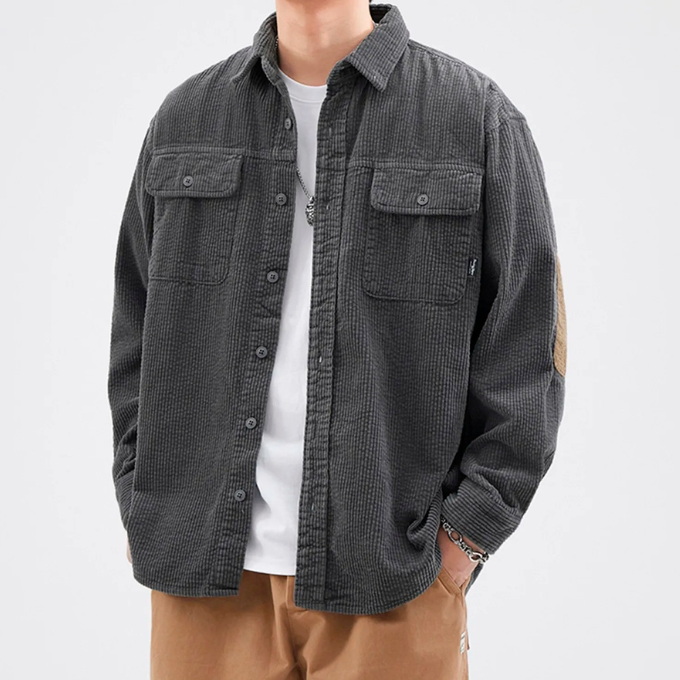 Redwood Corduroy Button-Up Shirt