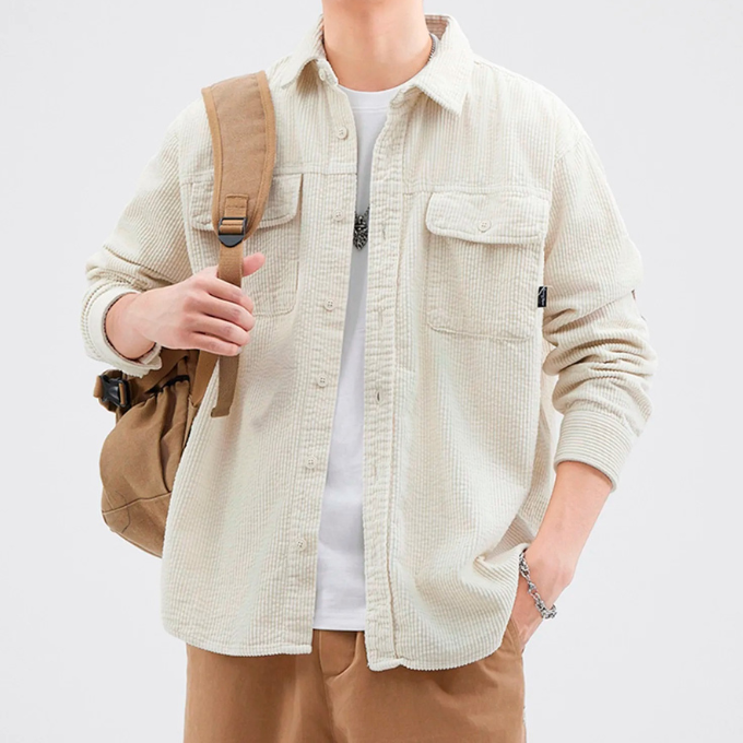 Redwood Corduroy Button-Up Shirt