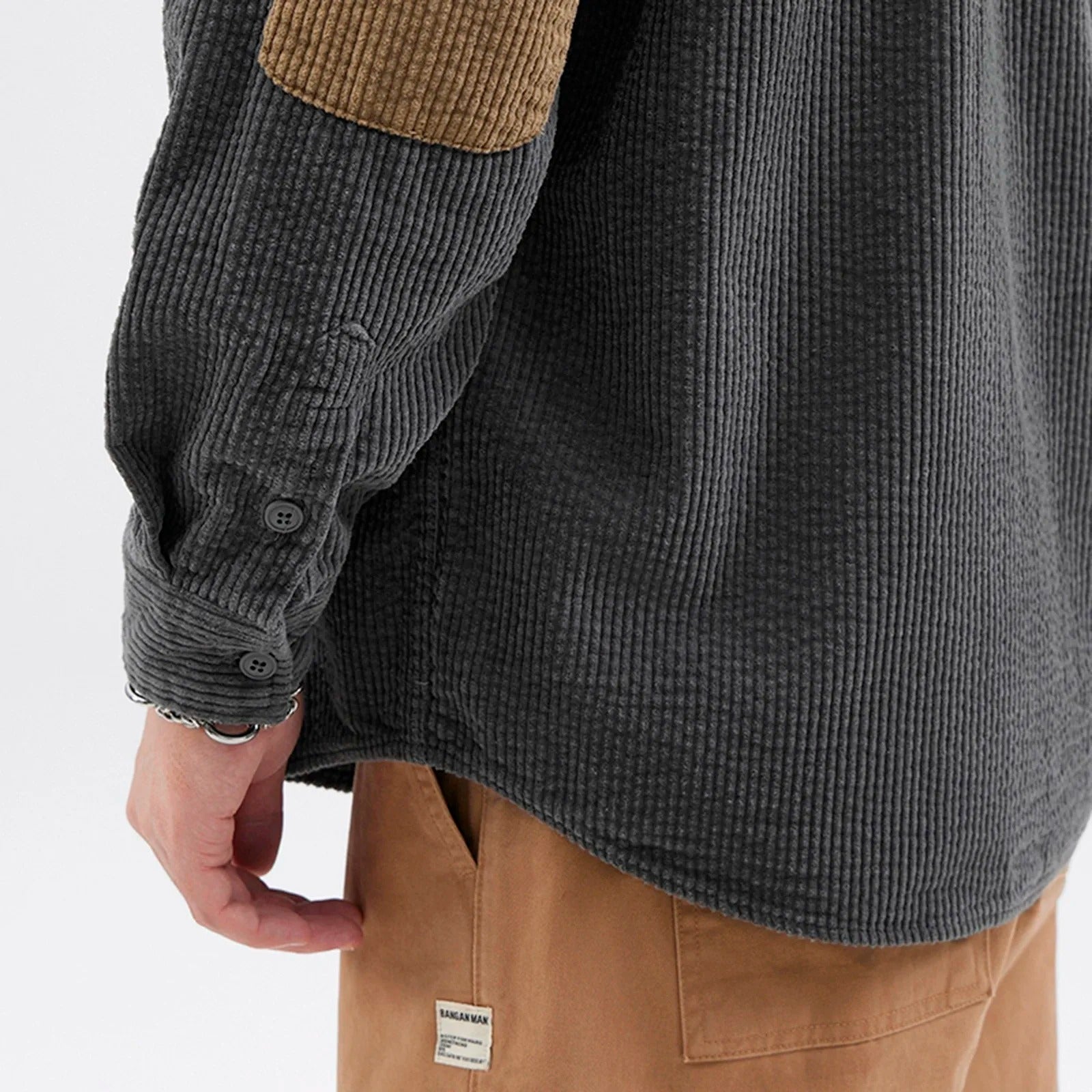 Redwood Corduroy Button-Up Shirt