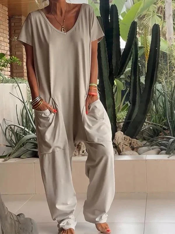 Ava™ - Casual Loose-Fit Jumpsuit