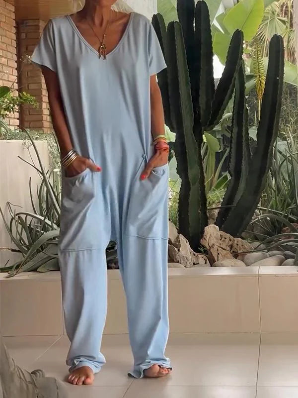 Ava™ - Casual Loose-Fit Jumpsuit