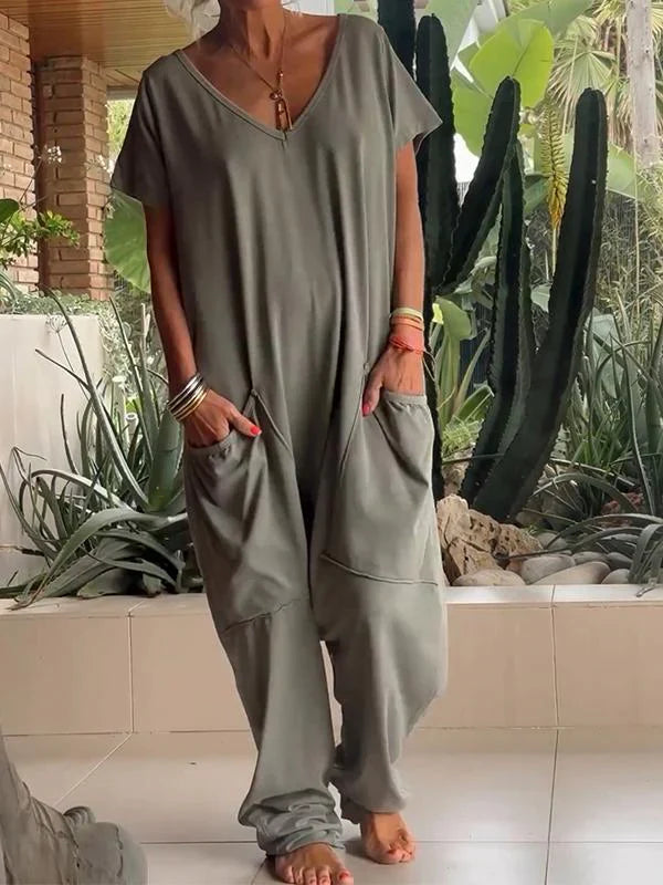 Ava™ - Casual Loose-Fit Jumpsuit