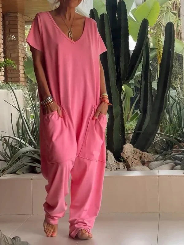 Ava™ - Casual Loose-Fit Jumpsuit