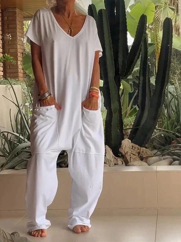 Ava™ - Casual Loose-Fit Jumpsuit