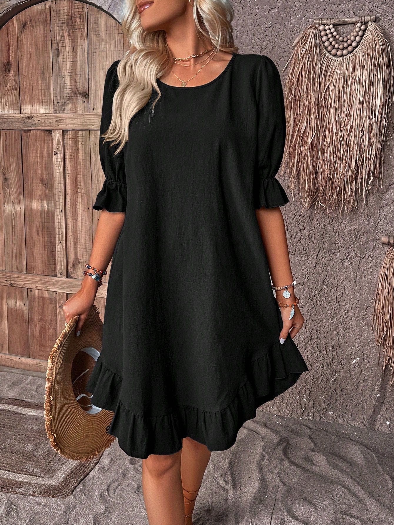 Daisy - Summer Dress Covering the Belly